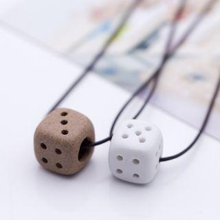 Dice Pendant Necklace