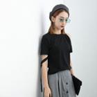 One-shoulder Asymmetric T-shirt