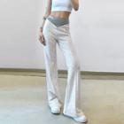 Two Tone High Waist Sweatpants