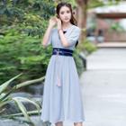 Short-sleeve Midi Hanfu Dress