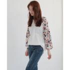 Floral Raglan-sleeve Top