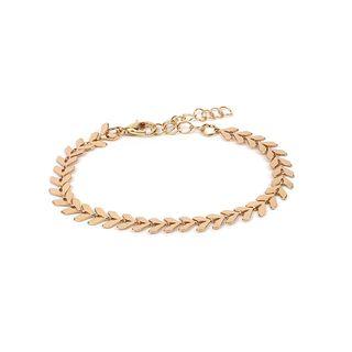 Chevron Bracelet Gold - One Size