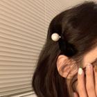 Bow Pearl Hair Clip / Headband