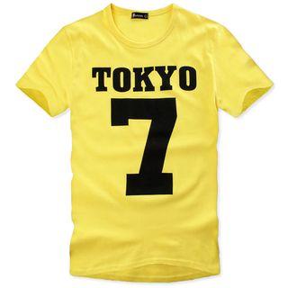Round-neck Tokyo Printed T-shirt