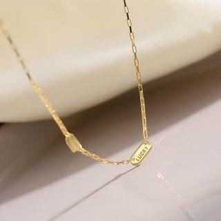 925 Sterling Silver Lucky Drop Chain Necklace