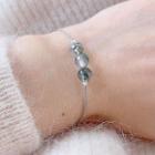 Gemstone Bead String Bracelet (various Designs)