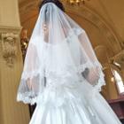 Sequined Wedding Veil