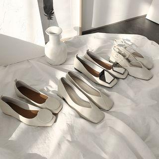 Block-heel Pumps / Flats