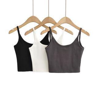 U-neck Open Back Camisole Top