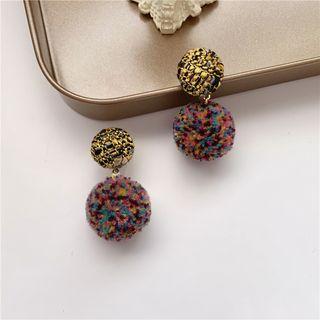 Bobble Dangle Earring 1 Pair - Earrings - As Shown In Figure - One Size