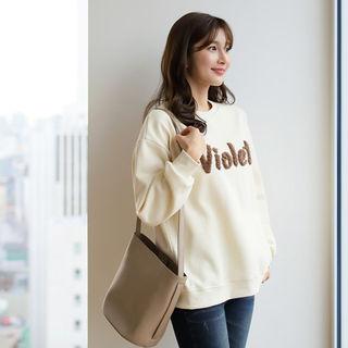 Violet Fleece-lined Sweatshirt