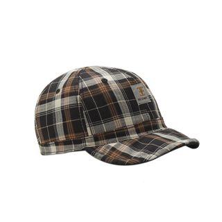 Lettering / Plaid Reversible Baseball Cap