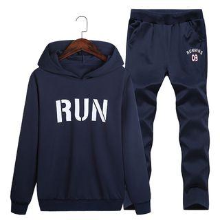 Set: Lettering Hoodie + Lettering Sweatpants