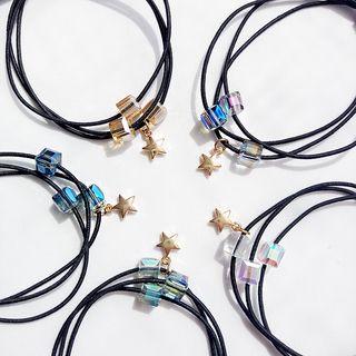 Cubes & Star Hair Tie