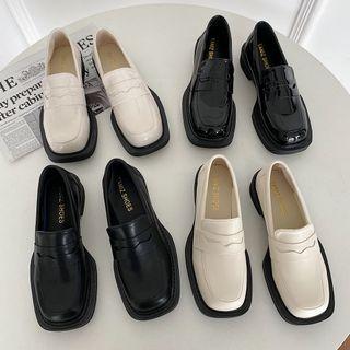 Block Heel Loafers (various Designs)