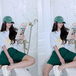 Graphic M Lange T-shirt Melange White - One Size