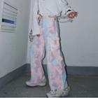 Tie-dyed Side Pocket Cargo Pants