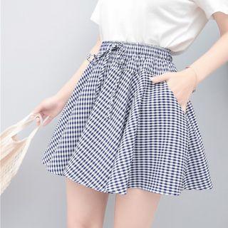 Dotted High-waist Skort