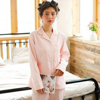 Loungewear Set: Plain Shirt + Pants
