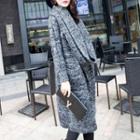 Set: Melange Cardigan + Scarf