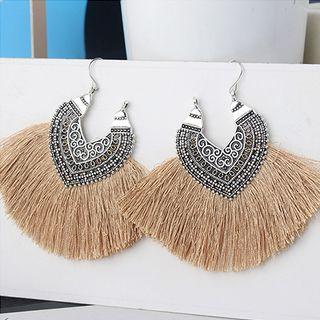Fringed Statement Earring