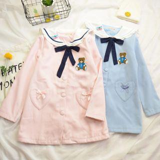 Bear Applique Coat