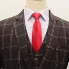 Pre-tied Neck Tie (7cm) Red - One Size