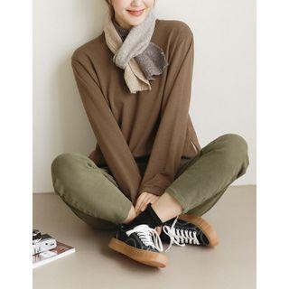 Side-pocket Cotton Sweatshirt