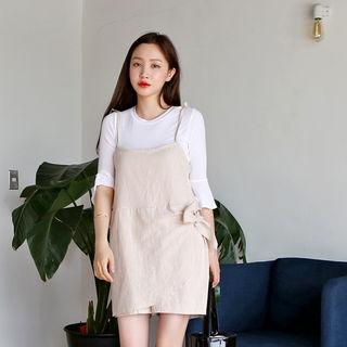 Spaghetti-strap Tie-waist Playsuit