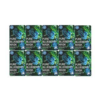 Tosowoong - Pure Blueberry Mask Pack 10pcs 10 Sheets