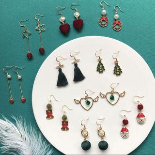 Christmas Drop Earring (various Design)