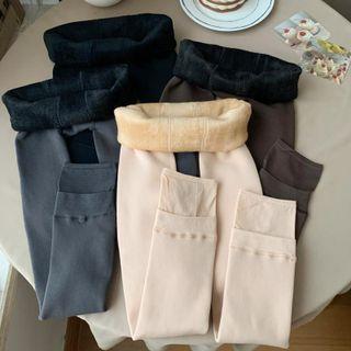High-waist Fleece Lined Leggings