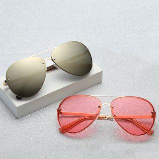 Colour Aviator Sunglasses
