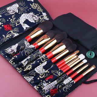 Set -red Make-up Brush