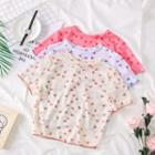 Heart-print Crop T-shirt