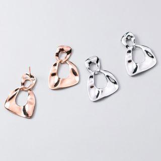Layered Geometric Stud Earring