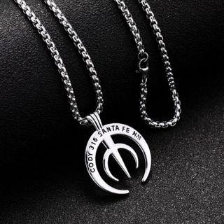 Trident Pendant Stainless Steel Necklace (various Designs)