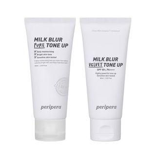 Peripera - Milk Blur Tone Up Cream - 2 Colors #02 Velvet