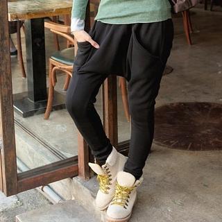 Harem Pants Black - One Size