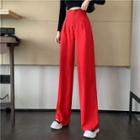 Wide Leg High-waist Pants