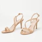 High-heel Plain Sandals