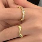 Set Of 2: Ring Set Of 2 - Ring - Gold - One Size