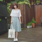 Mock Two-piece Jumper Dress