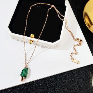 Popsicle Pendant Necklace