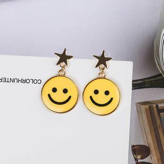 Smiley Drop Earring