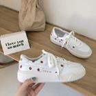 Fruit Pattern Platform Sneakers