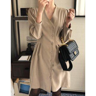 Dali Hotel Button-through A-line Dress