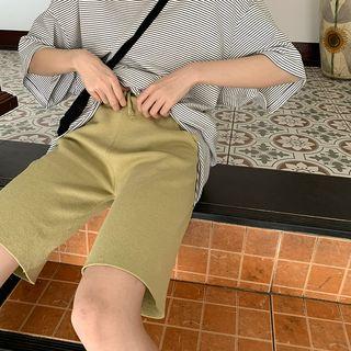 Knit Straight Fit Shorts