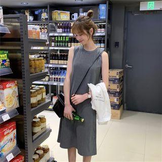 Midi A-line Tank Dress