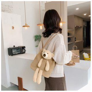 Cartoon Fleece Tote